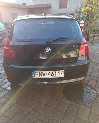 BMW Seria 1 cena 21300 przebieg: 263000, rok produkcji 2007 z Włodawa małe 191